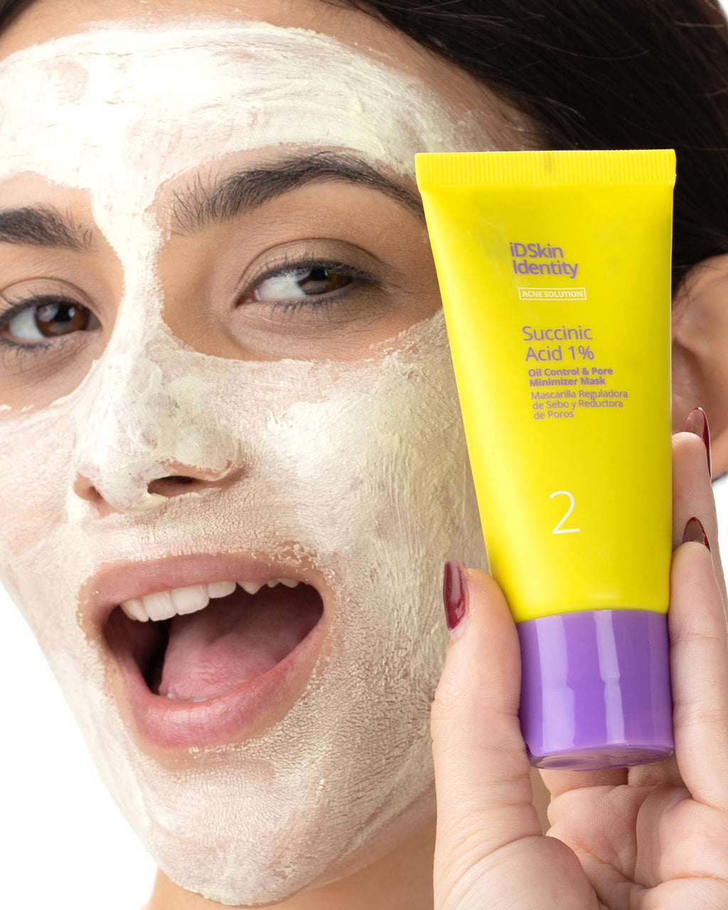 Sebum-Regulating Mask with 1% Succinic Acid