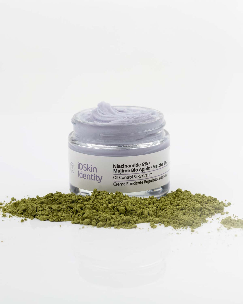 Oil Control Silky Cream with 5% Niacinamide + Majime Bio Apple/Matcha 3%